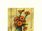 Bernard Buffet (1928-1999) - Bouquet de soucis dans un vase