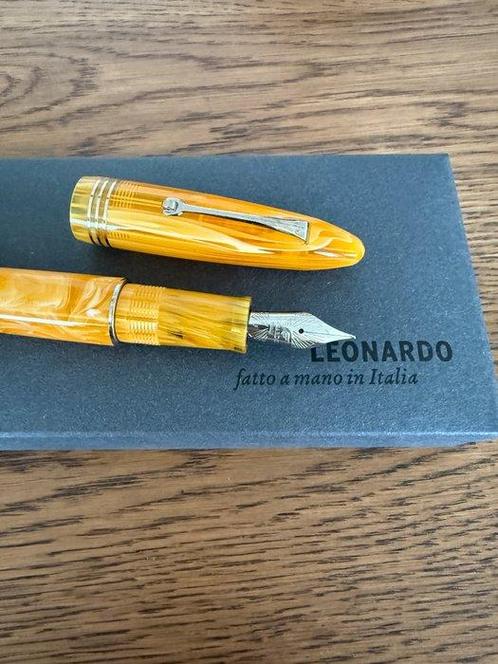 Leonardo Officina Italiana - FURORE GRANDE FLAME - Silver, Verzamelen, Pennenverzamelingen