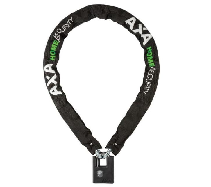 AXA universele ketting van gehard staal 105 cm met hangslot, Doe-het-zelf en Bouw, Hang- en Sluitwerk, Klink of Kruk, Nieuw, Overige materialen