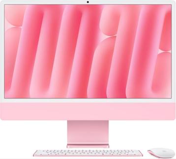Apple iMac (2024) Roze M4 16GB 256GB 23.5 + garantie, Ophalen of Verzenden