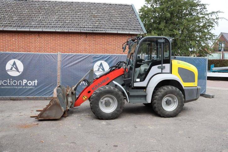Veiling: Wiellader Kramer 357 Elektrisch 22kW 2017, Zakelijke goederen, Machines en Bouw | Kranen en Graafmachines, Ophalen