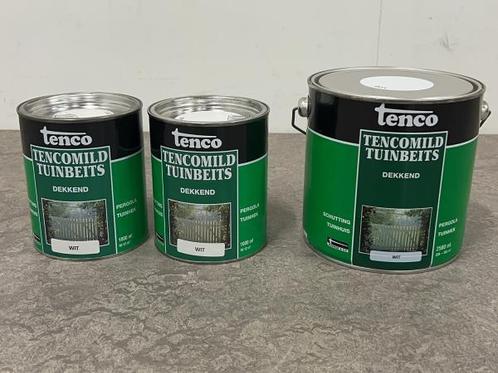 Veiling - Tenco tencomild tuinbeits wit set 3-delig, Doe-het-zelf en Bouw, Verf, Beits en Lak
