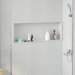 vidaXL Douche Niche Wit 90 x 30 x 9,5 cm Roestvrij staal, Bricolage & Construction, Verzenden