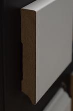 Oppio Wit gelakte plint amsterdam kleur 9010,15x120x2400mm, Bricolage & Construction, Plinthes & Finitions, Ophalen of Verzenden