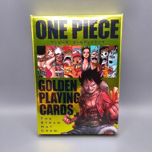 GOLDEN PLAYING CARDS - One Piece Sealed box, Hobby & Loisirs créatifs, Jeux de cartes à collectionner | Autre