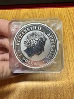 Australië. 1 Dollar 1999 Kookaburra, 1 Oz (.999) (Zonder, Postzegels en Munten