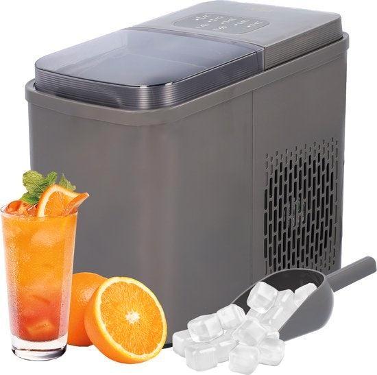 2dekans | Ocina IJsblokjesmachine - 2L - Grijs, Elektronische apparatuur, Koelkasten en IJskasten, Ophalen of Verzenden