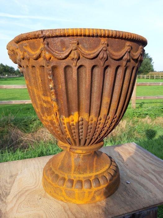Vaas - Gietijzer - garden vase French Style, Antiquités & Art, Curiosités & Brocante