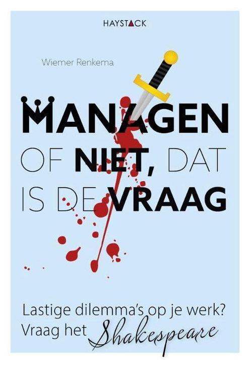 Managen of niet, dat is de vraag - Wiemer Renkema - 97894612, Boeken, Economie, Management en Marketing, Verzenden