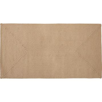 tectake Gevlochten vloerkleed Vibe van jute, boho-stijl - 80, Verzenden