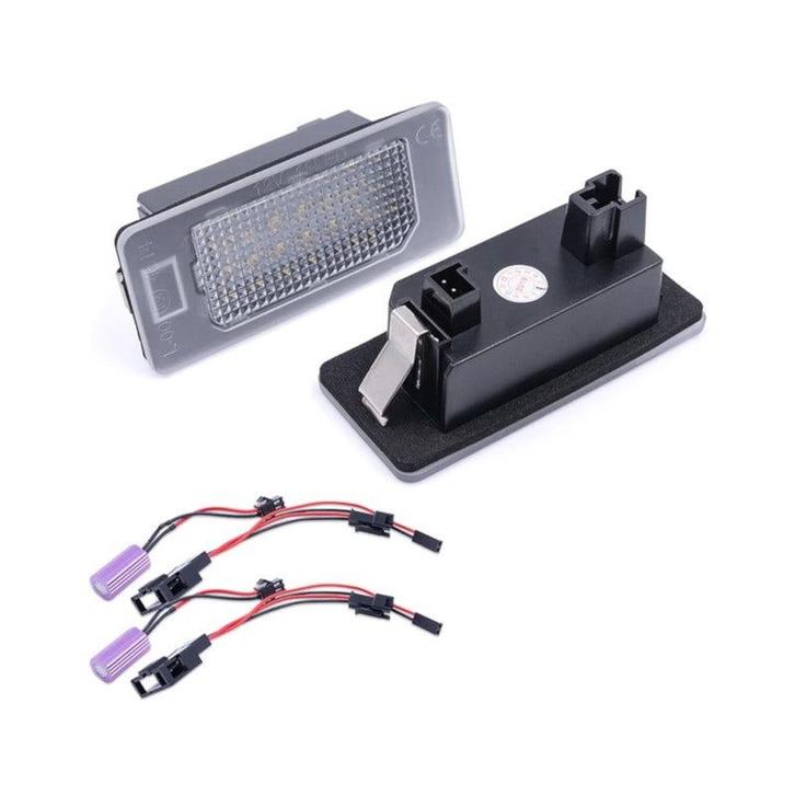 LED kenteken verlichting unit - Wit geschikt voor Audi, Auto-onderdelen, Verlichting, Nieuw, Audi, Verzenden