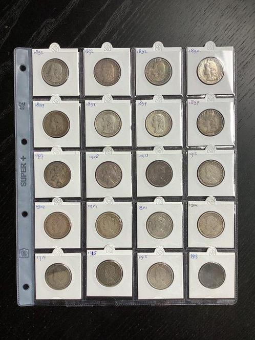 Nederland. Wilhelmina. 1 Gulden 1892-1915  (Zonder, Postzegels en Munten, Munten | Nederland