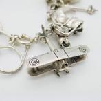 Zonder minimumprijs - Armband Zilver - Grote bedels, Nieuw