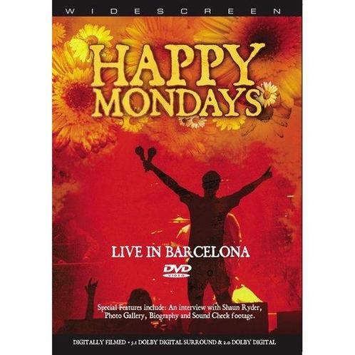 Happy Mondays - Live In Barcelona (dvd nieuw), CD & DVD, DVD | Action, Enlèvement ou Envoi