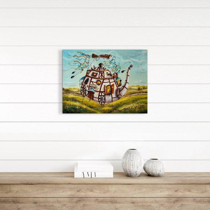 Grinchenko Nataly (XX) - Kettle-traveler, Antiquités & Art, Art | Peinture | Moderne