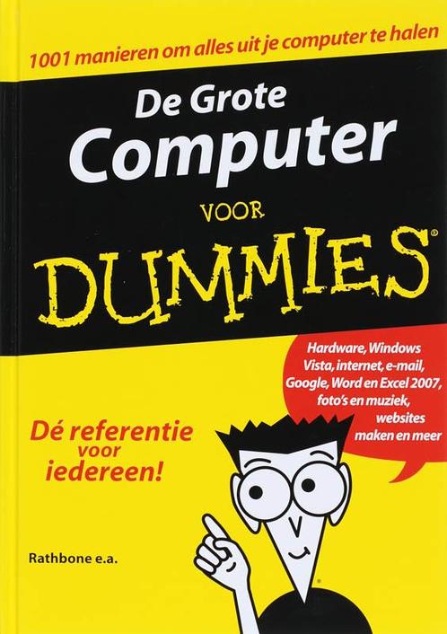 De Grote Computers voor Dummies / Voor Dummies 9789043015554, Livres, Informatique & Ordinateur, Envoi