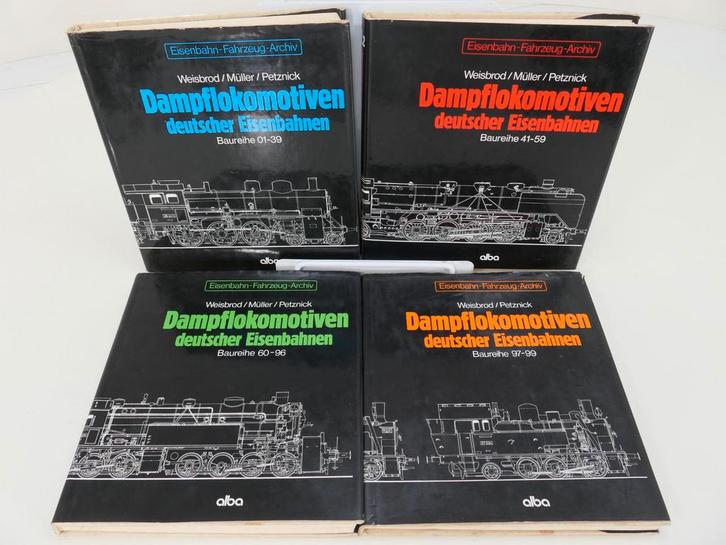 Alba Eisenbahn-Fahrzeug-Archiv Baureihe 01-39, 41-59, 60-..., Hobby en Vrije tijd, Modelbouw | Overige, Gebruikt, Ophalen of Verzenden