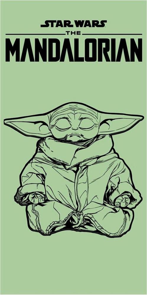 Star Wars The Mandalorian Grogu The Child Strandlaken 140 x, Verzamelen, Star Wars, Ophalen of Verzenden