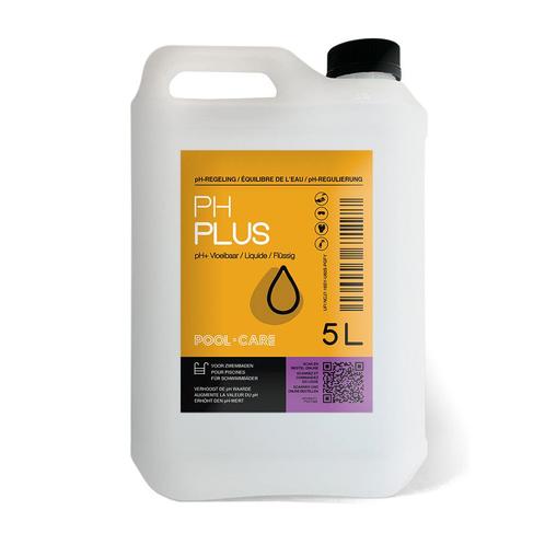 Pool-care pH Plus vloeibaar (Natronloog 29%) 5 L, Tuin en Terras, Zwembad-toebehoren, Nieuw