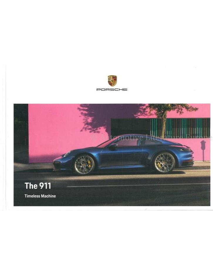 2020 PORSCHE 911 CARRERA HARDCOVER BROCHURE ENGELS, Boeken, Auto's | Folders en Tijdschriften