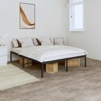 vidaXL Bedframe metaal zwart 160x200 cm, Huis en Inrichting, Slaapkamer | Bedden, Verzenden, Nieuw