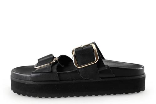 Nelson Slippers in maat 38 Zwart | 5% extra korting, Kleding | Dames, Schoenen, Zwart, Gedragen, Slippers, Verzenden