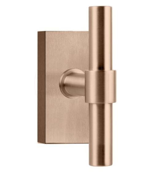 Draaikiepgarnituur PIET BOON PBT15-DK PVD licht brons, Doe-het-zelf en Bouw, Hang- en Sluitwerk, Klink of Kruk, Nieuw, Overige materialen