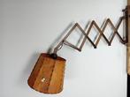 Schaarlamp - Teak - Harmonica-lamp