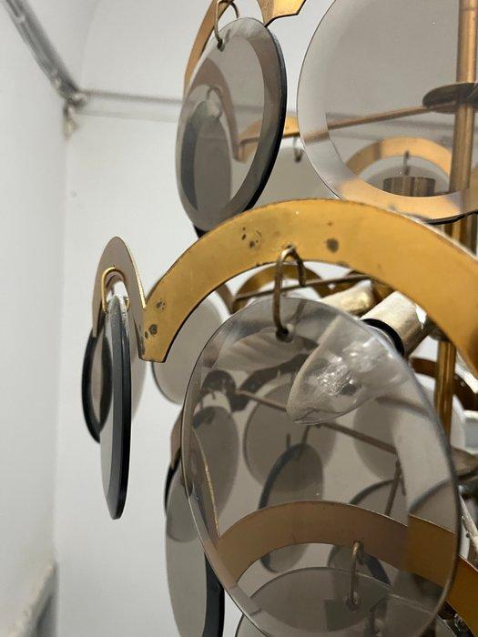 Kroonluchter - Glas, Metaal, Antiek en Kunst, Antiek | Verlichting