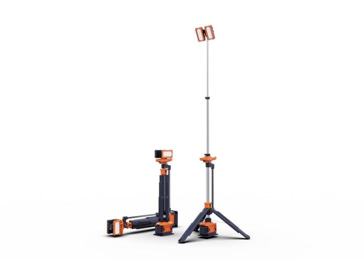 VOC-MOBLI-300 mobiele LED lichtmast Dualhead, Huis en Inrichting, Lampen | Overige, Nieuw, Verzenden