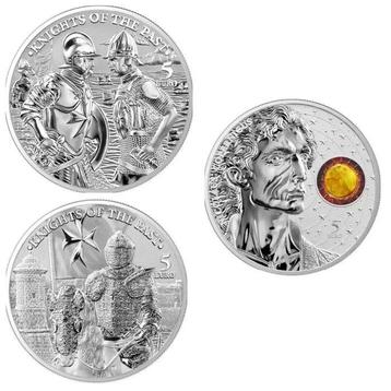 Malte. 5 Euro Silver Coin Set – Lot of 3 x 1 oz – 2023 beschikbaar voor biedingen