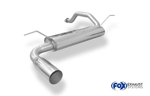 FOX Honda Civic 5 einddemper dwars - 1x90 Type 10, Auto-onderdelen, Uitlaatsystemen, Nieuw, Verzenden