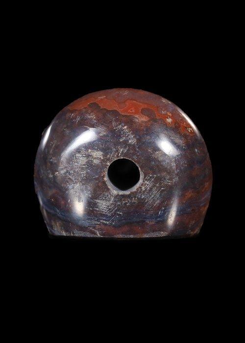Sasanian Red Hardstone Stempelzegel met viervoeter (Zonder, Antiek en Kunst, Antiek | Overige Antiek