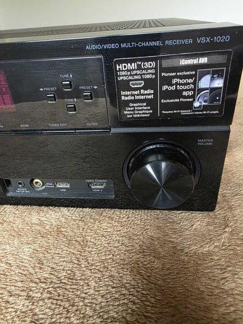 Pioneer - VSX-1020 Solid state meerkanaals receiver, Audio, Tv en Foto, Radio's