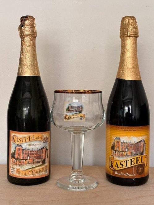Van Honsebrouck - Kasteelbier 1993 et 2009 - 75cl -  2, Verzamelen, Wijnen