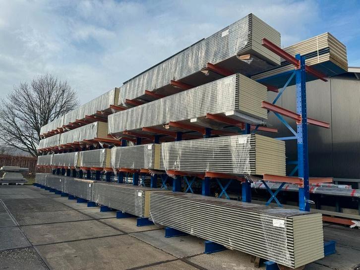 Restpartijen sandwich wandpanelen 40mm va. € 17,95 p/m2, Doe-het-zelf en Bouw, Platen en Panelen, Nieuw, 20 tot 50 mm, Overige materialen