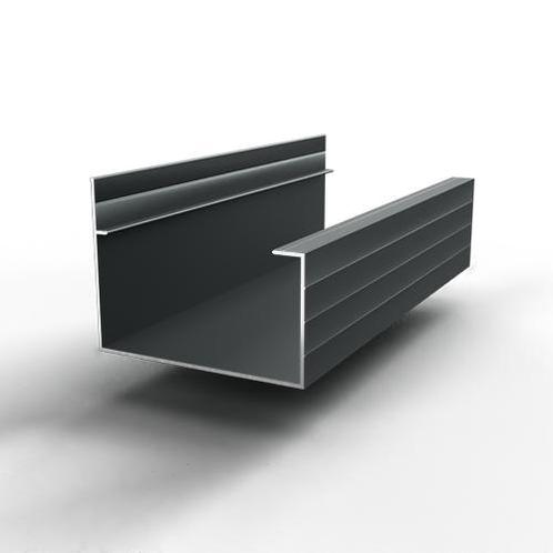 Aluminium goot-1000 mm-Antraciet, Doe-het-zelf en Bouw, Overige Doe-Het-Zelf en Bouw, Nieuw, Verzenden