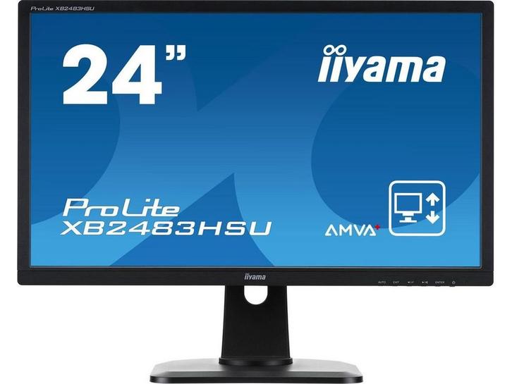 Iiyama ProLite XB2483HSU-B1 - 24 Full HD Monitor - AMVA+, Informatique & Logiciels, Moniteurs, Envoi