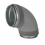 Thermoduct geïsoleerde bocht 90° Ø 180 mm, Doe-het-zelf en Bouw, Verzenden, Nieuw