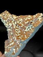 Calciet globulaire - Hoogte: 11 cm - Breedte: 8 cm- 248 g