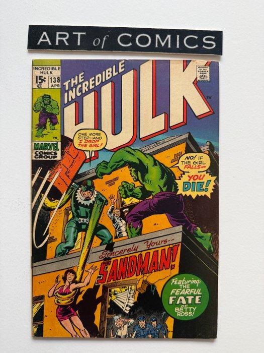 The Incredible Hulk #138, #139, #140 - Sandman, Leader,, Livres, BD | Comics