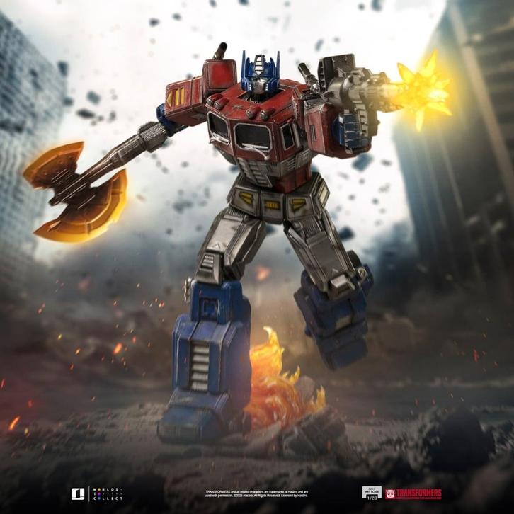 Transformers Demi Art Scale Statue 1/20 Optimus Prime 35 cm, Verzamelen, Film en Tv, Ophalen of Verzenden