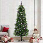 vidaXL Kerstboom met 300 LED met standaard Groen 240 cm PE, Verzenden, Nieuw
