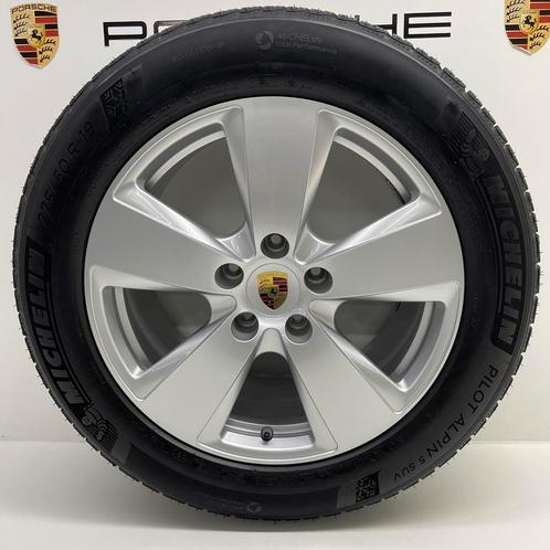 Porsche Cayenne E3 ORIGINELE 19 velgen met winterbanden 8mm, Auto-onderdelen, Banden en Velgen, 19 inch, Winterbanden, 275 mm