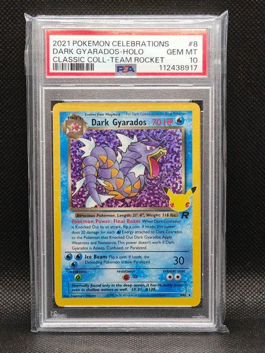 Pokémon - 1 Graded card - Gyarados 8 Holo - PSA 10 - Sword &, Hobby en Vrije tijd, Verzamelkaartspellen | Pokémon