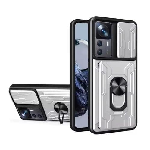 Xiaomi 12T Pro - Card Slot Hoesje met Kickstand en Camera, Telecommunicatie, Mobiele telefoons | Hoesjes en Screenprotectors | Overige merken