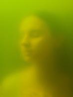 Elizaveta Kalinina - Silhouette Green - self portrait