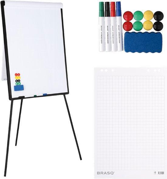 2dekans | BRASQ Flipover - 70x100 cm - Verstelbaar, Huis en Inrichting, Woonaccessoires | Memoborden, Ophalen of Verzenden