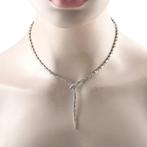 Collier - 14 carats Or jaune, Collier en or blanc 14 carats, Nieuw
