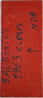 Bernard Aubertin (1934-2015) - Tableau clous, Antiquités & Art, Art | Peinture | Moderne
